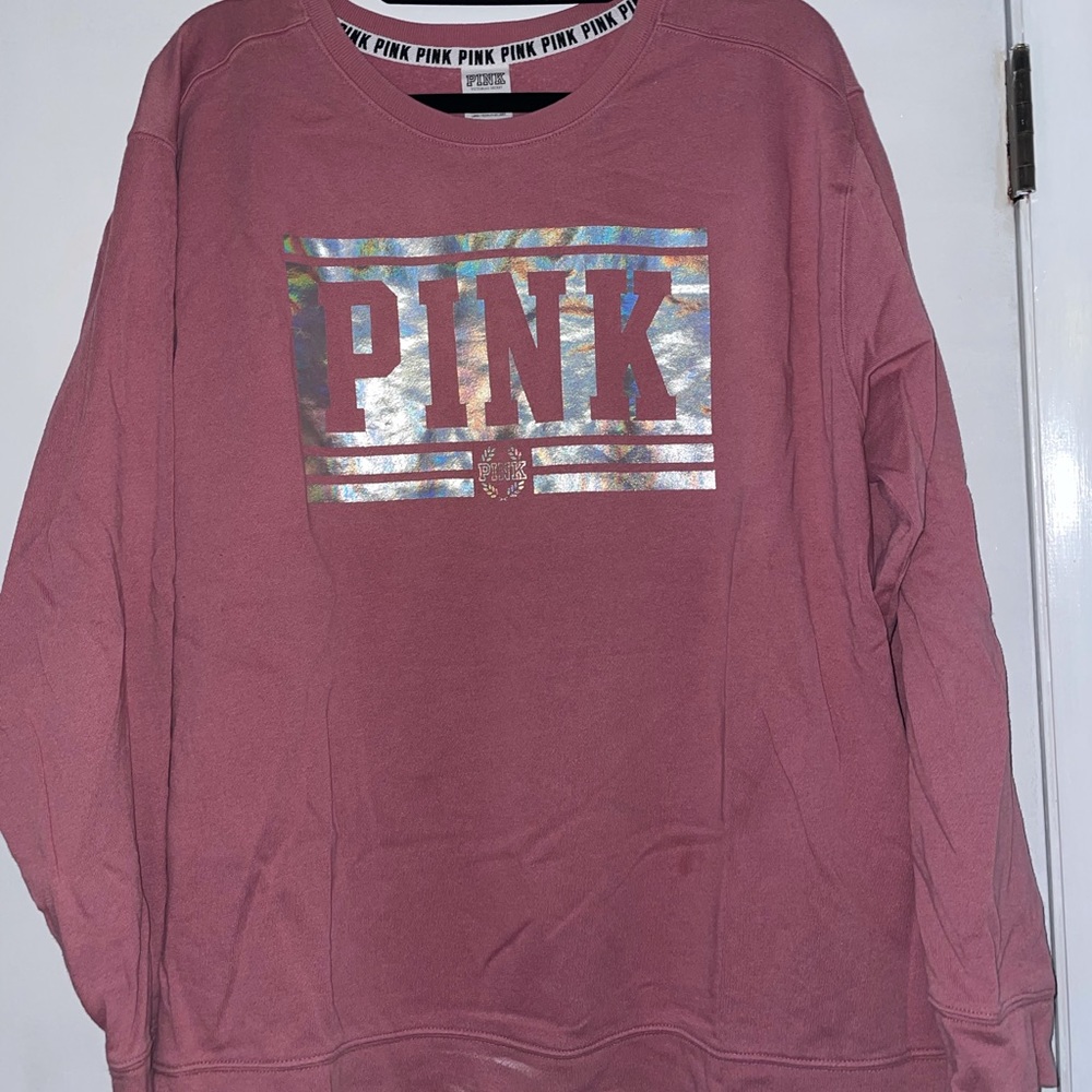 mauve PINK brand sweatshirt